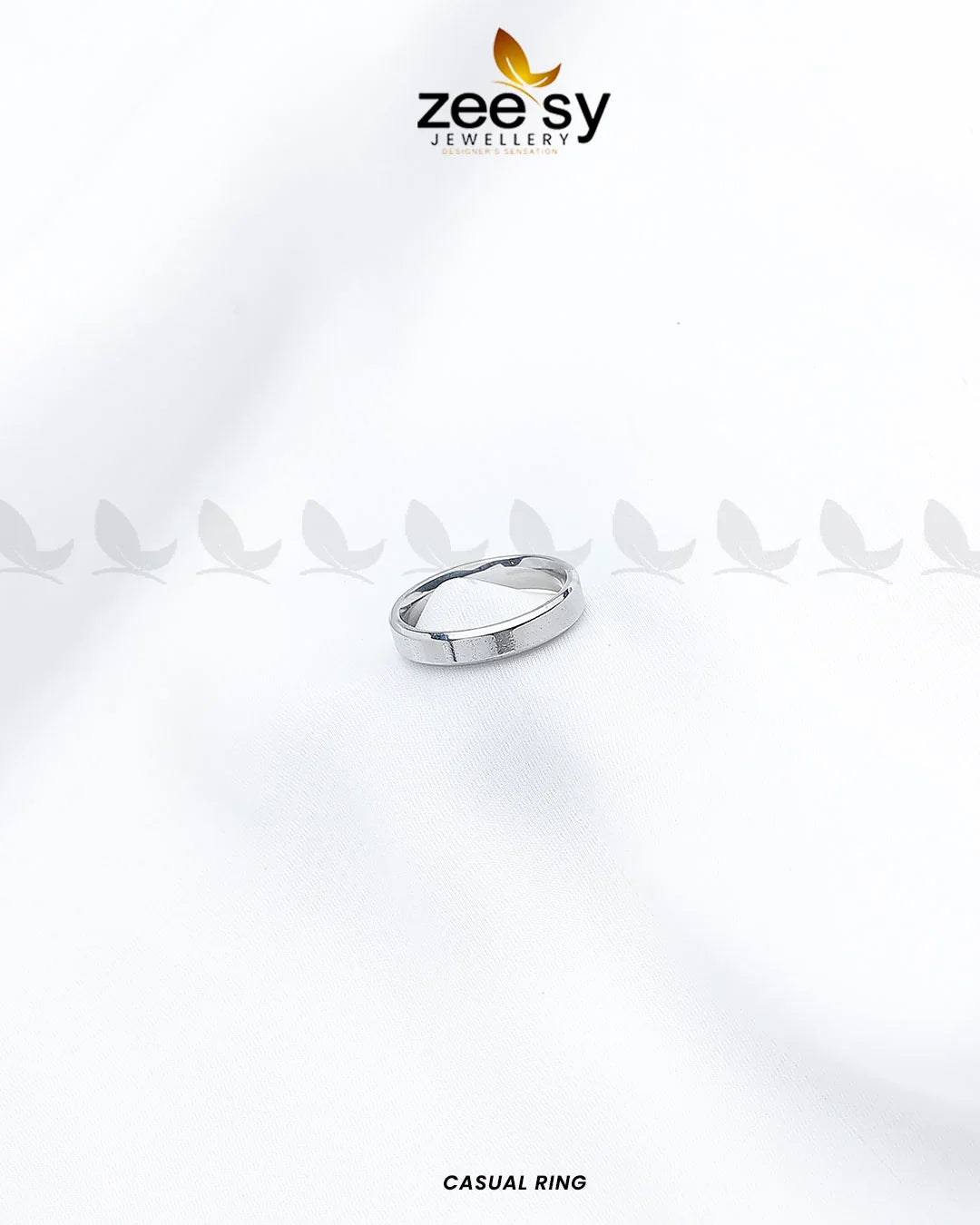 Casual Ring Silver - Zeesy Jewellery