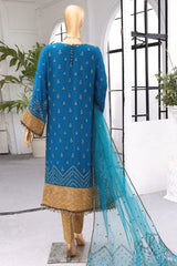 Cortesia By HZ Unstitched 3 Piece Chiffon Luxury Formals Suit-CC-03-Arurite