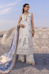 Saira Shakira Unstitched 3 Piece Luxury Lawn Suit-CECIL-B