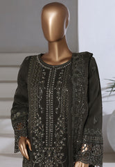 Afsany By Sada Bahar Stitched 3 Piece Luxury Chiffon Vol-15 Suit-CF-10 MEHNDI