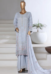 Afsany By Sada Bahar Stitched 3 Piece Luxury Chiffon Vol-15 Suit-CF-11 GREY