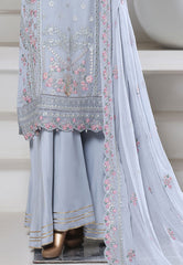 Afsany By Sada Bahar Stitched 3 Piece Luxury Chiffon Vol-15 Suit-CF-11 GREY