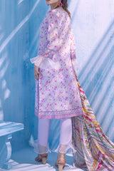 Colors by Al Zohaib Unstitched 3 Piece Digital Printed Lawn Vol-03 Suit-CFD-01