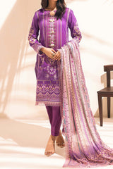 Colors by Al Zohaib Unstitched 3 Piece Digital Printed Lawn Vol-03 Suit-CFD-05