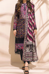 Colors by Al Zohaib Unstitched 3 Piece Digital Printed Lawn Vol-03 Suit-CFD-08