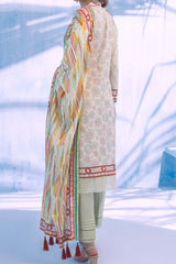 Colors by Al Zohaib Unstitched 3 Piece Digital Printed Lawn Vol-03 Suit-CFD-09