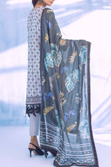 Colors by Al Zohaib Unstitched 3 Piece Digital Printed Lawn Vol-03 Suit-CFD-11