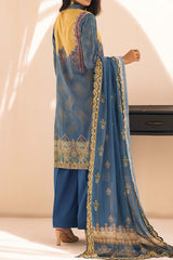 Colors by Al Zohaib Unstitched 3 Piece Digital Printed Lawn Vol-03 Suit-CFD-12