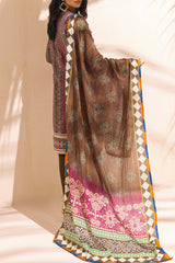 Colors by Al Zohaib Unstitched 3 Piece Digital Printed Lawn Vol-03 Suit-CFD-14