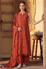 Sahar Unstitched 3 Piece Chikankari Festive Edit Suit-CK-26-V2-02