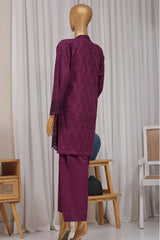 Estelle by Sada Bahar Stitched Co Ords Emb Jacquard Suit-CK-Falsa