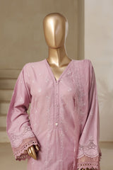 Sada Bahar Stitched 3 Piece Solid Luxury Emb Chikankari Suit-CK2-LILAC