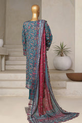 Amyrah By Sada Bahar Stitched 3 Piece Emb Festive Vol-02 Collection'2025-CKD-1041-Teal Blue