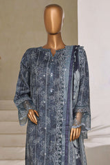 Amyrah By Sada Bahar Stitched 3 Piece Emb Festive Vol-03 Collection'2025-CKD-1045-Blue