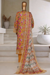 Amyrah By Sada Bahar Stitched 3 Piece Emb Festive Vol-03 Suit-CKD-1058-Golden