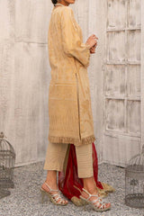 Charizma Unstitched 3 Piece Emb Jacquard Lawn Suit-CLJ-04-Royal Glory