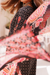 C Prints By Charizma Unstitched 3 Piece Printed Lawn Vol-07 Black Edition Suit-CP4-58
