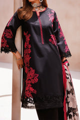 C Prints By Charizma Unstitched 3 Piece Printed Lawn Vol-07 Black Edition Suit-CP4-59