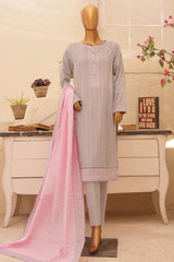 HZ Unstitched 3 Piece Chunri Printed Lawn Suit-CPC-103-B