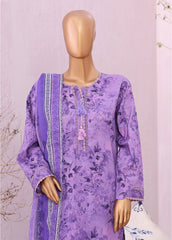 Sumi Stitched 3 Piece Cambric Vol-02 Collection'2025-CPI-12-Lavendor