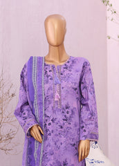 Sumi Stitched 3 Piece Cambric Vol-02 Collection'2025-CPI-12-Lavendor