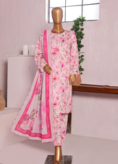 Sumi Stitched 3 Piece Cambric Vol-02 Collection'2025-CPI-13-PINK