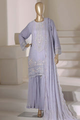 Afsany By Sada Bahar Stitched 3 Piece Luxury Chiffon Vol-01 Suit-CR-32-Grey
