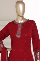 Afsany By Sada Bahar Stitched 3 Piece Luxury Chiffon Vol-01 Suit-CR-33-MAROON