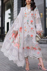 Rang-e-Bahar By Charizma Unstitched 3 Piece Spring Summer Emb Lawn Vol-02 Suit-CRB4-11