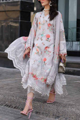 Rang-e-Bahar By Charizma Unstitched 3 Piece Spring Summer Emb Lawn Vol-02 Suit-CRB4-11
