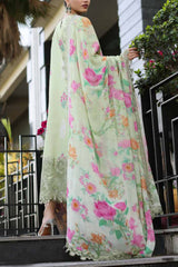 Rang-e-Bahar By Charizma Unstitched 3 Piece Spring Summer Emb Lawn Vol-02 Suit-CRB4-12