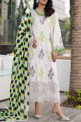 Rang-e-Bahar By Charizma Unstitched 3 Piece Spring Summer Emb Lawn Vol-02 Suit-CRB4-14