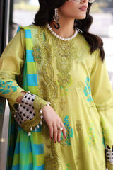 Rang-e-Bahar By Charizma Unstitched 3 Piece Spring Summer Emb Lawn Vol-02 Suit-CRB4-16