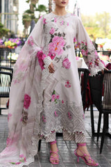 Rang-e-Bahar By Charizma Unstitched 3 Piece Spring Summer Emb Lawn Vol-02 Suit-CRB4-17