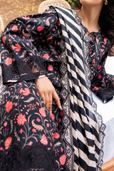 Range By Charizma Unstitched 3 Piece Emb Lawn Vol-01 Suit-CRN4-02