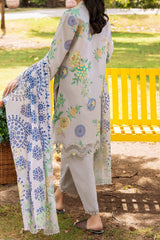 Range By Charizma Unstitched 3 Piece Emb Lawn Vol-01 Suit-CRN4-03