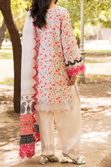 Range By Charizma Unstitched 3 Piece Emb Lawn Vol-01 Suit-CRN4-04