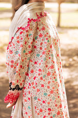 Range By Charizma Unstitched 3 Piece Emb Lawn Vol-01 Suit-CRN4-04