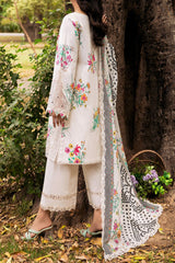 Range By Charizma Unstitched 3 Piece Emb Lawn Vol-01 Suit-CRN4-06