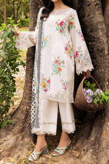 Range By Charizma Unstitched 3 Piece Emb Lawn Vol-01 Suit-CRN4-06