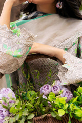 Range By Charizma Unstitched 3 Piece Emb Lawn Vol-01 Suit-CRN4-08