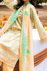Range By Charizma Unstitched 3 Piece Emb Lawn Vol-01 Suit-CRN4-09