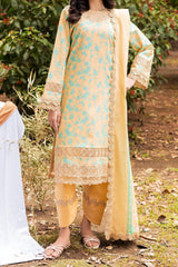 Range By Charizma Unstitched 3 Piece Emb Lawn Vol-01 Suit-CRN4-09