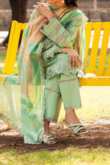Range By Charizma Unstitched 3 Piece Emb Lawn Vol-01 Suit-CRN4-10