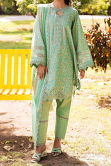 Range By Charizma Unstitched 3 Piece Emb Lawn Vol-01 Suit-CRN4-10
