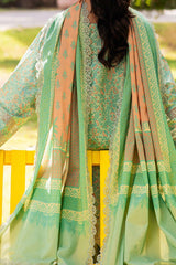 Range By Charizma Unstitched 3 Piece Emb Lawn Vol-01 Suit-CRN4-10