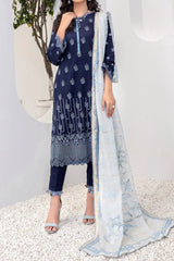 Chantelle by Amna Khadija Unstitched 3 Piece Eid Festive Lawn Suit-CSE-05