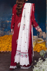Sahakari By Sahane Unstitched 3 Piece Luxury Lawn Suit-CT-10001-Gulaab