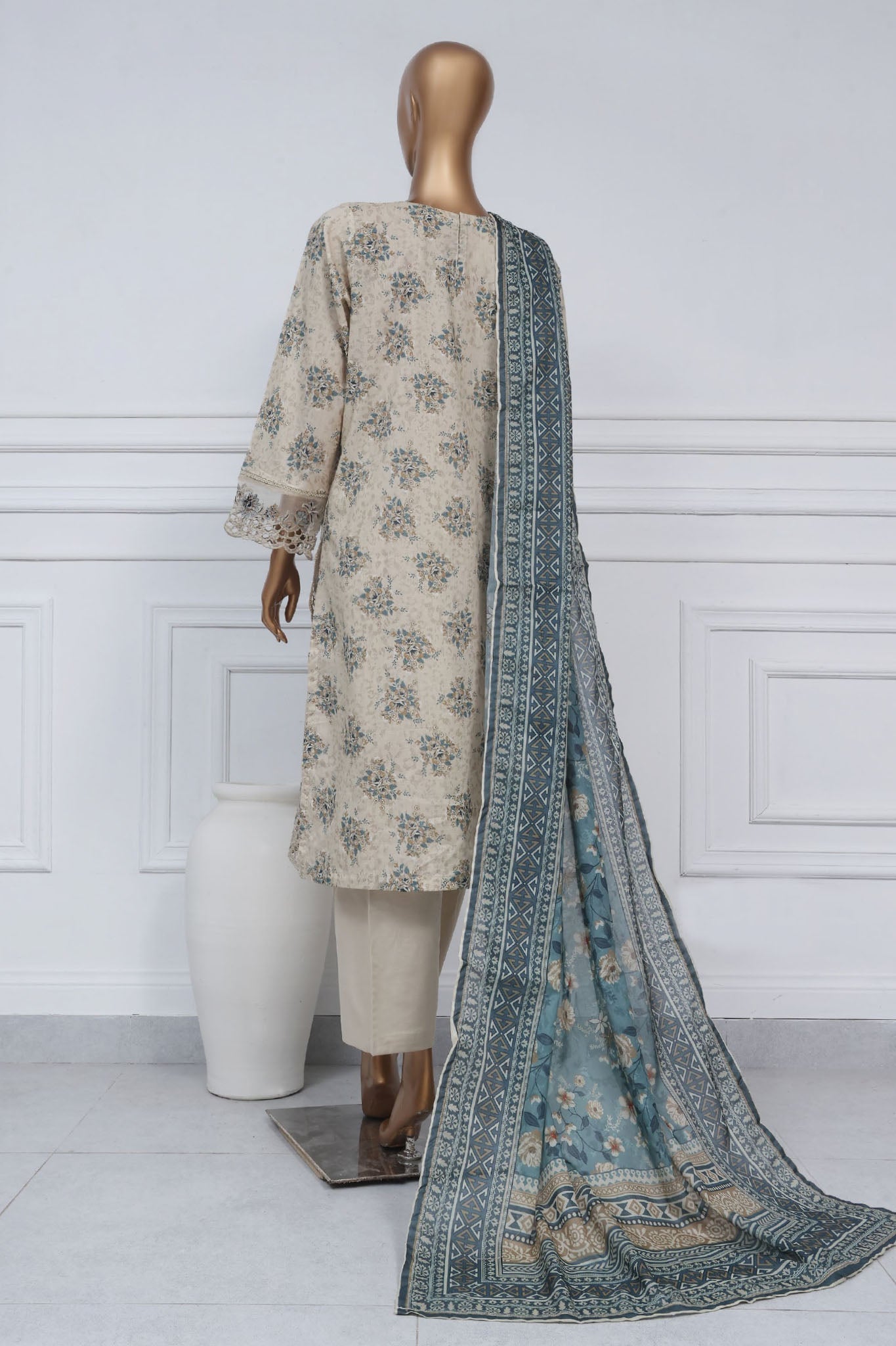 Sada Bahar Stitched 3 Piece Luxury Cutwork Vol-01 Collection'2025-CW-11459-Skin