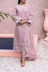 Azure Ensembles 3 Piece Unstitched Festive Formals Suit-AS-114-Candy Bliss